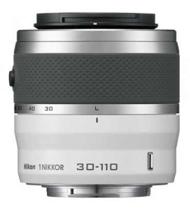 Nikon 1 Nikkor VR 30-110mm f/3.8-5.6 Lens (White)