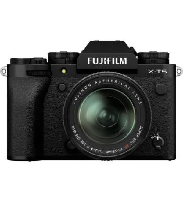 FUJIFILM X-T5 Mirrorless Camera with 18-55mm Lens (Black)