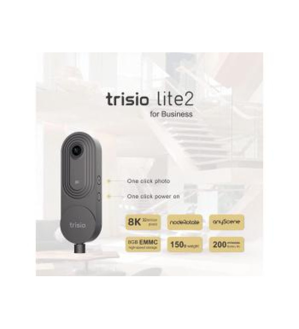 Trisio Lite 2 VR - 8K Virtual Tour NodeRotate 360Â° Camera