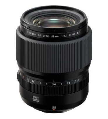 FUJIFILM GF 55mm f/1.7 R WR Lens