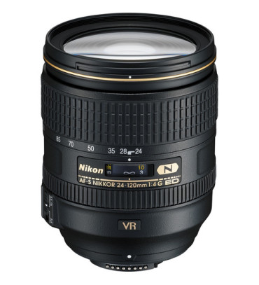 Nikon AF-S NIKKOR 24-120mm f/4G ED VR Zoom Lens