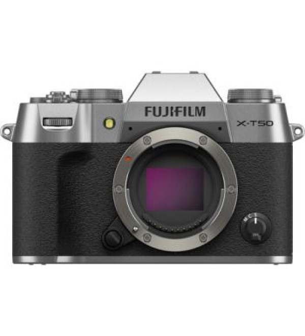 FUJIFILM X-T50 Mirrorless Camera (Body, Silver)