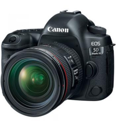 Canon EOS 5D Mark IV DSLR Camera with 24-70mm f/4L Lens