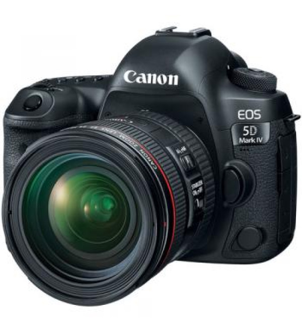 Canon EOS 5D Mark IV DSLR Camera with 24-70mm f/4L Lens