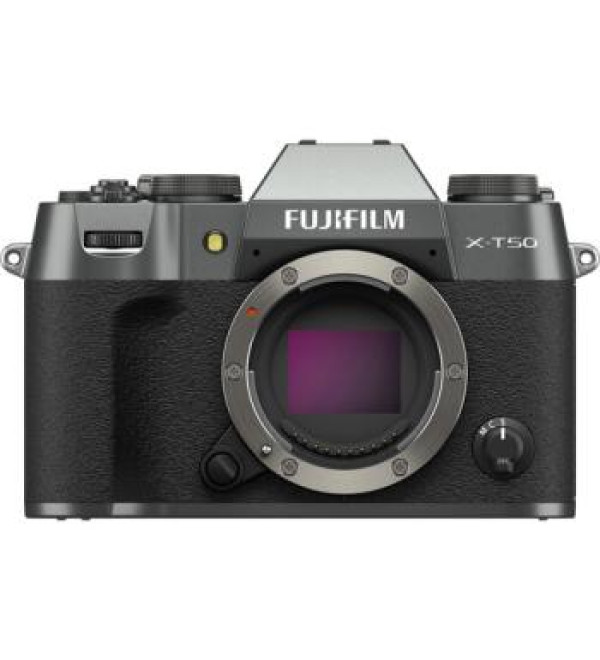 FUJIFILM X-T50 Mirrorless Camera (Body, Charcoal Silver)