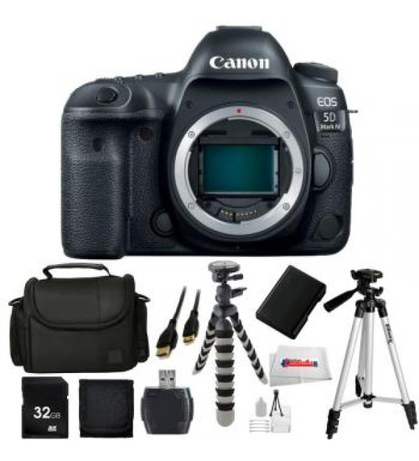 Canon EOS 5D Mark IV DSLR Camera Body Bundle