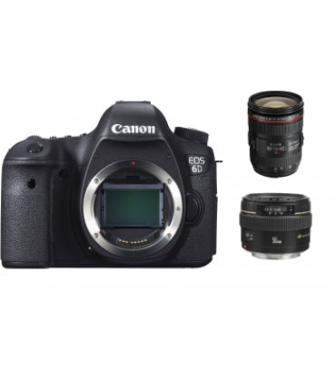 Canon EOS 6D Digital SLR Dual Lens Bundle