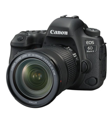 Canon EOS 6D Mark II DSLR Camera with 24-105mm f/3.5-5.6 STM Lens