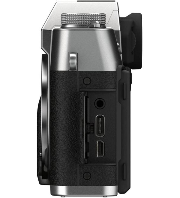FUJIFILM X-T30 II Mirrorless Camera (Silver - Body Only) with Starter Accessory Bundle: SanDisk 64GB Ultra SDXC Memory Card, 2x Replacement Batteries & More (15pc Bundle)