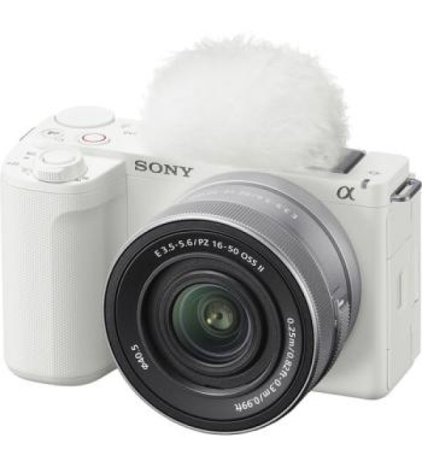 Sony ZV-E10 II Mirrorless Camera with 16-50mm Lens White