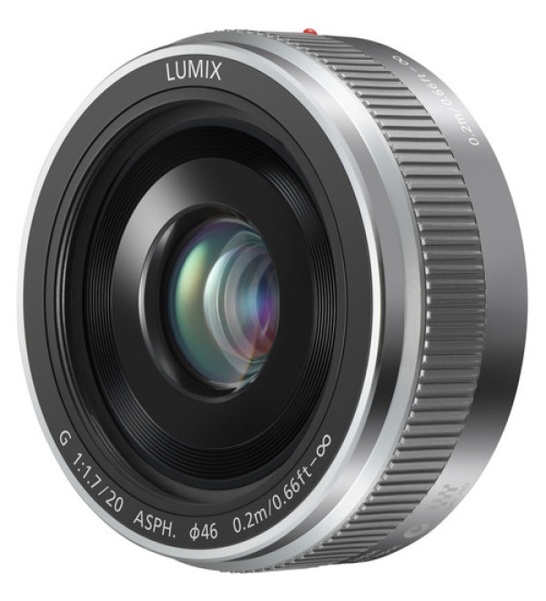 Panasonic LUMIX G 20mm f/1.7 II ASPH. Lens (Silver)