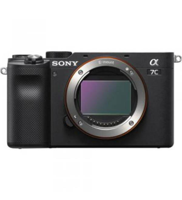 Sony Alpha a7C Mirrorless Digital Camera (Body Only, Black) ILCE-7CB