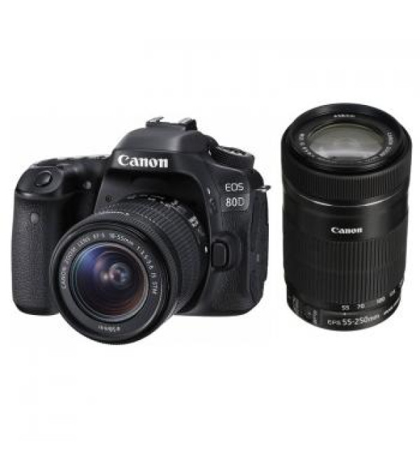 Canon EOS 80D DSLR Camera with 18-55 IS STM Lens
