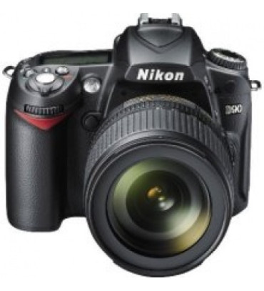 Nikon D90 Digital SLR Camera with Nikon AF-S DX 18-55mm Lens