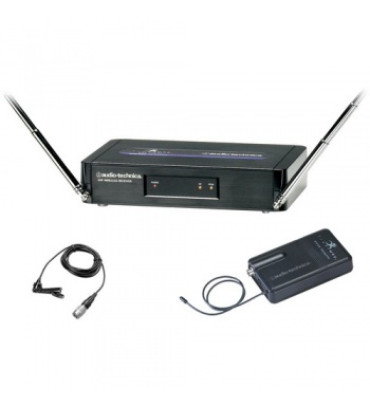 Audio-Technica ATW-251 200 Series FreeWay Lavalier Wireless Microphone System - Includes: ATW-R250 Receiver, ATW-T201 Bodypack Transmitter with Lavalier Microphone (T3 / 170.245 MHz) (USA Model)