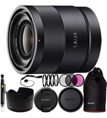 Sony Carl Zeiss Sonnar T E 24mm F/1.8 ZA Lens Accessory Bundle