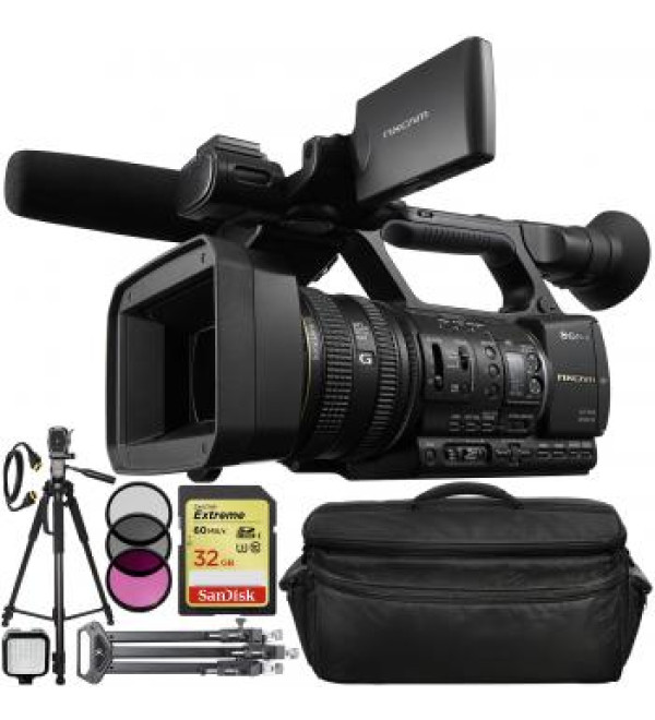 Sony HXR-NX5N NXCAM Professional Camcorder + Support Bundle