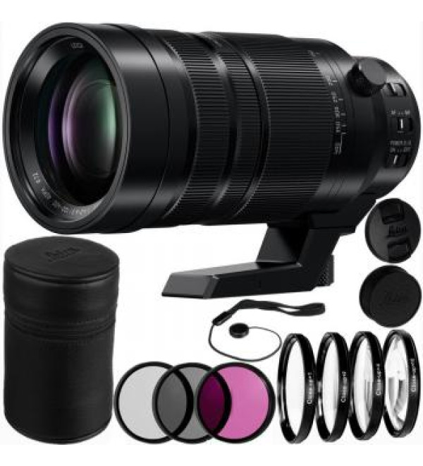 Panasonic Leica DG Vario-Elmar 100-400mm f/4-6.3 ASPH POWER O.I.S. Lens Filter Bundle