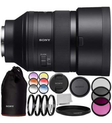 Sony FE 85mm f/1.4 GM Lens with 15PC Accessory Bundle