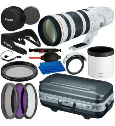 Canon EF 200-400mm f/4L IS USM Extender 1.4x Lens - 5176B002 & Essential Accessory Bundle
