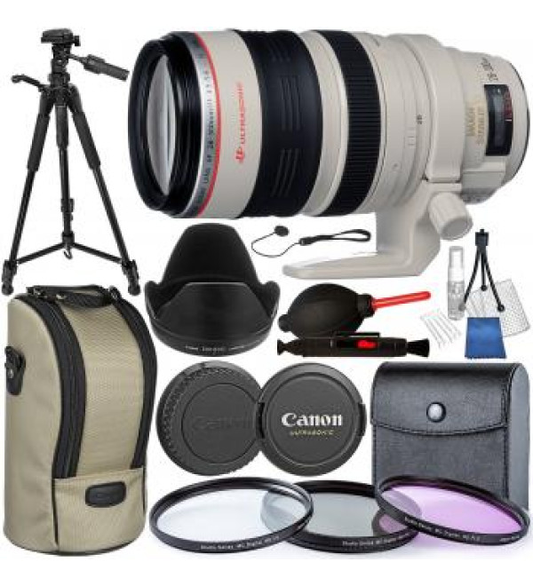 Canon EF 28-300mm f/3.5-5.6L IS USM Lens with Accessory Bundle