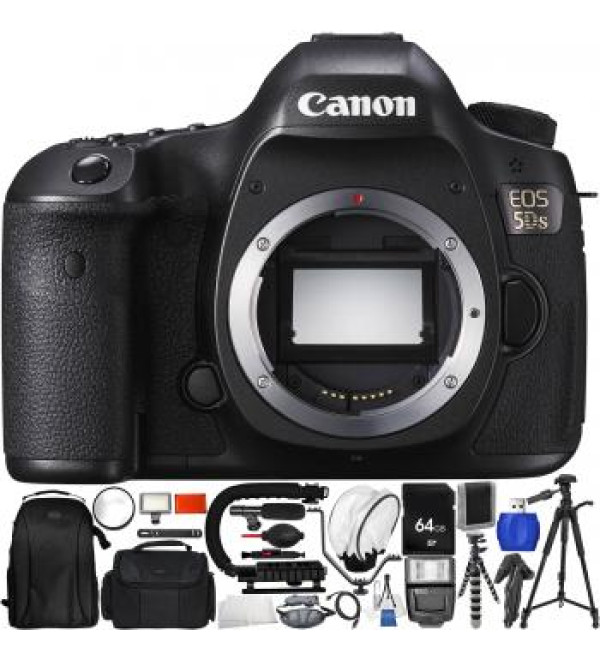 Canon EOS 5DS DSLR Camera (Body Only) - Pro Bundle