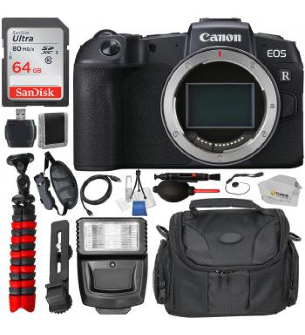 Canon EOS RP Mirrorless Digital Camera (Body Only) Essential Bundle