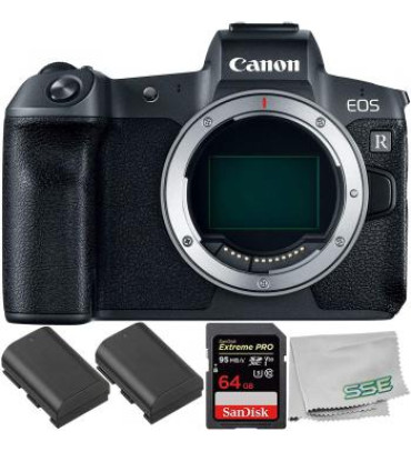 Canon EOS R Mirrorless Digital Camera (Body Only) Accessory Bundle