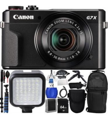 Canon PowerShot G7 X Mark II Digital Camera - Pro Bundle