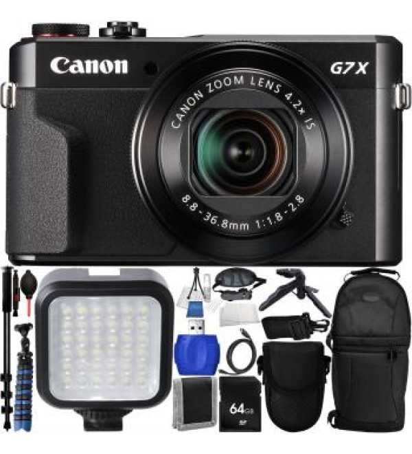 Canon PowerShot G7 X Mark II Digital Camera - Pro Bundle