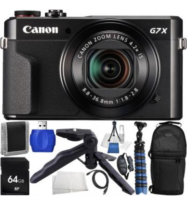 Canon PowerShot G7 X Mark II Digital Camera - Starters Bundle