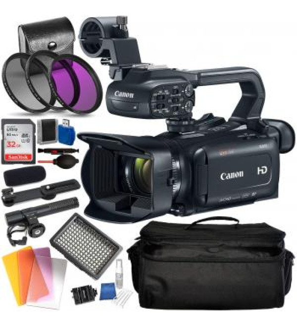 Canon XA11 Compact Full HD Camcorder with HDMI and Composite Output Accessory Bundle