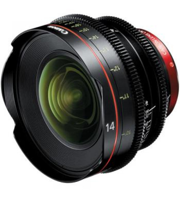 Canon CN-E 14mm T3.1 L F Cinema Prime Lens (EF Mount)
