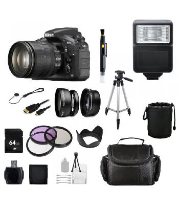 Nikon D810 DSLR Camera with 24-120mm Lens + Professional Photographers Bundle