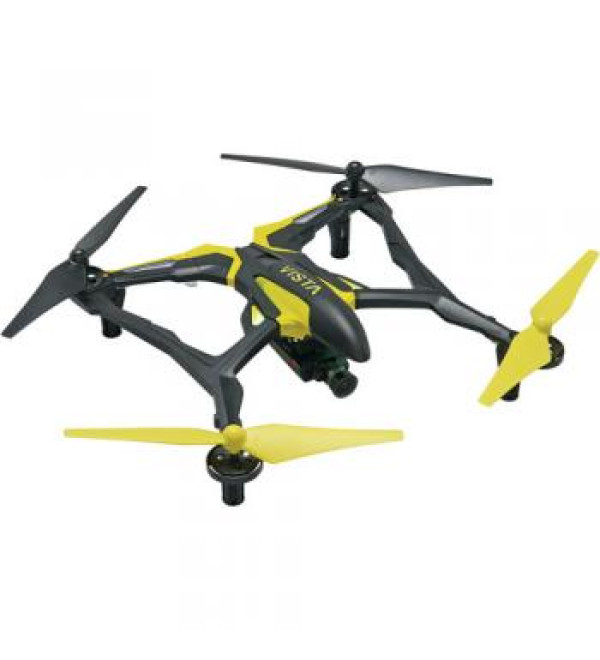 DROMIDA Vista FPV Quadcopter with Integrated 720p Camera (Black/Yellow)