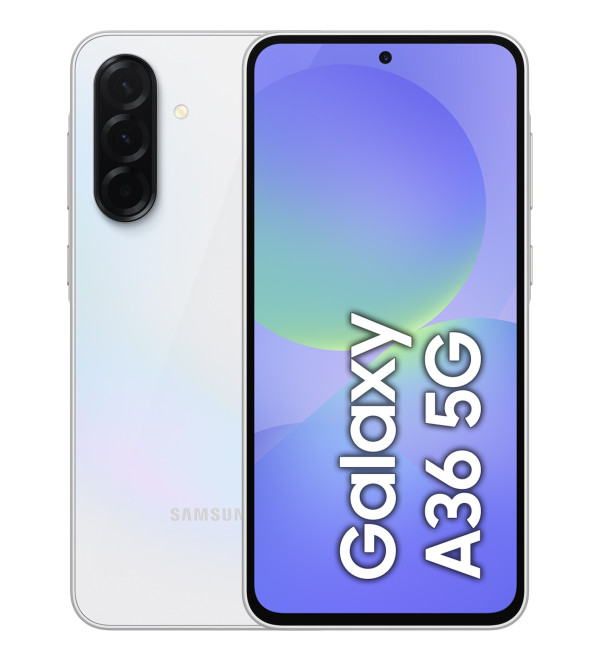 Samsung Galaxy A36 17 cm (6.7") Dual SIM Android 15 5G USB Type-C 6 GB 128 GB 5000 mAh White