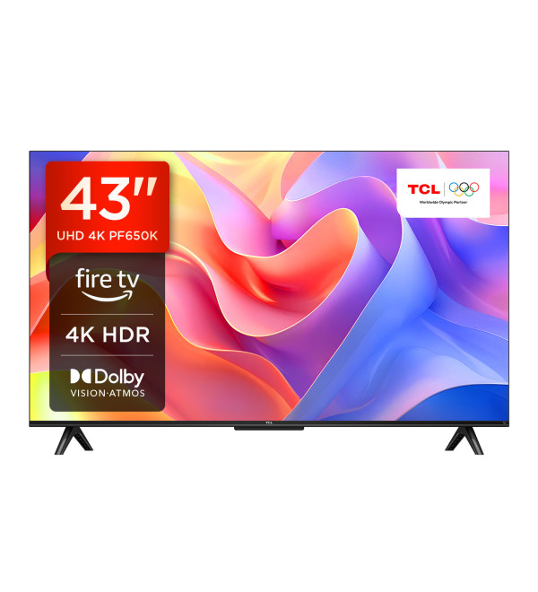 TCL 43PF650K TV 109.2 cm (43") 4K Ultra HD Smart TV Wi-Fi Titanium
