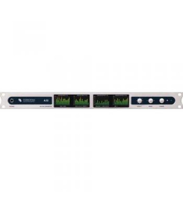 Ferrofish A32 DANTE 32 In/32 Out AD/DA DANTE/MADI and ADAT Converter, Optical (Multimode) & Coaxial Interface