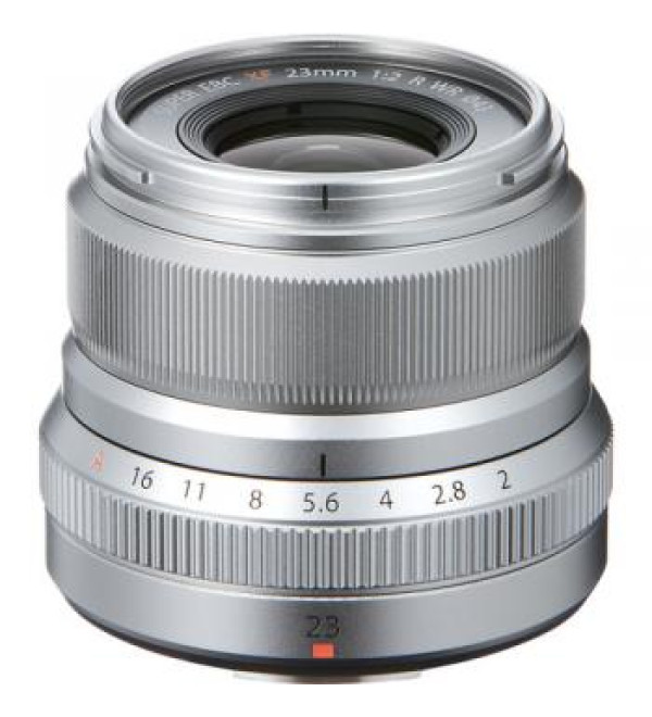 Fujifilm XF 23mm f/2 R WR Lens (Silver)