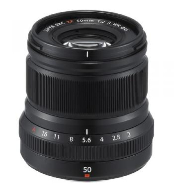 Fujifilm XF 50mm f/2 R WR Lens (Black)