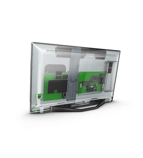 Philips 24HFL3014P/12 TV 61 cm (24") HD Black, Transparent 250 cd/m²
