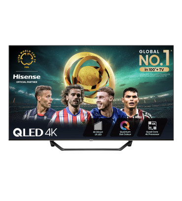 Hisense 50A7NQTUK TV 127 cm (50") 4K Ultra HD Smart TV Wi-Fi Grey 275 cd/m²