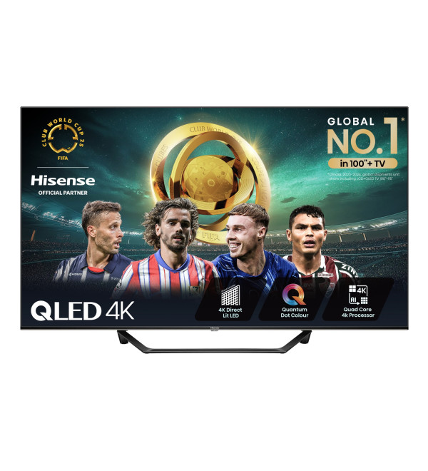 Hisense 50A7NQTUK TV 127 cm (50") 4K Ultra HD Smart TV Wi-Fi Grey 275 cd/m²