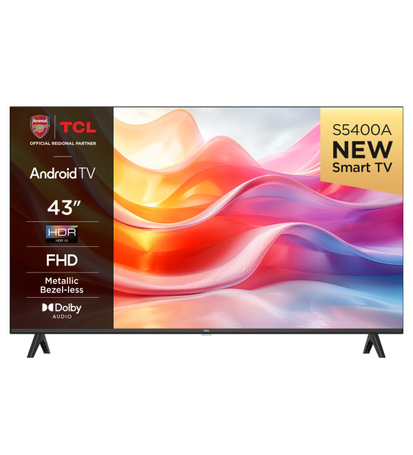 TCL S54 43S5400AK TV 109.2 cm (43") Full HD Smart TV Wi-Fi Black