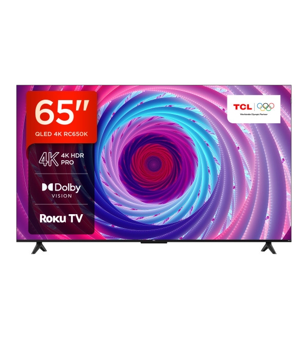 TCL 65RC650K TV 165.1 cm (65") 4K Ultra HD Smart TV Wi-Fi Black 450 cd/m²
