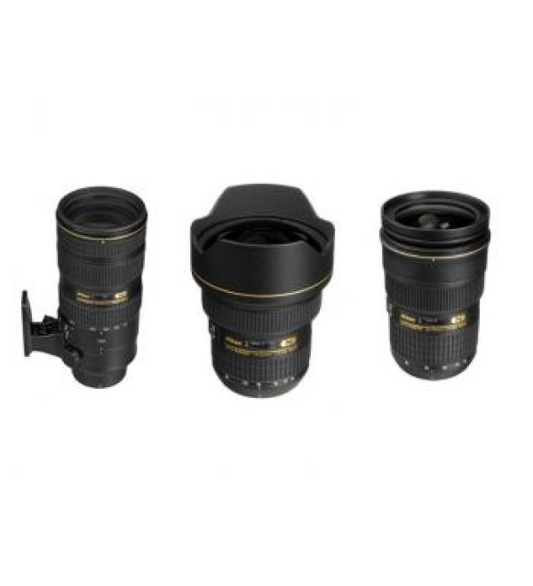 Nikon Holy Trinity Deluxe 3 Lens Bundle (Nikon 14-24 - 24-70 -70-200 F2.8)