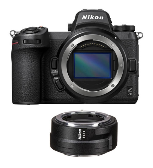 Nikon Z7 Mirrorless Digital Camera with FTZ II Mount Adapter Kit