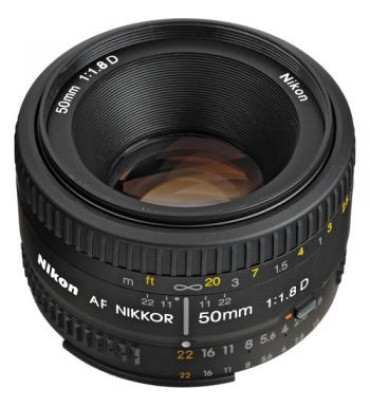Nikon AF NIKKOR 50mm f/1.8D Lens