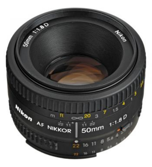 Nikon AF NIKKOR 50mm f/1.8D Lens