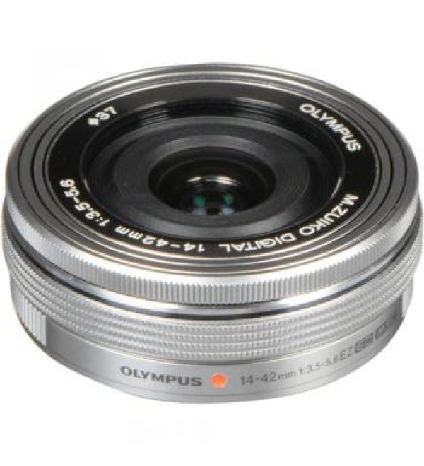 Olympus M.Zuiko Digital ED 14-42mm f/3.5-5.6 EZ Lens (Silver)